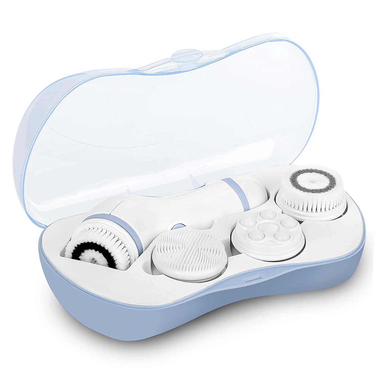 Bateria operada 4 em 1 limpeza facial spin spin set