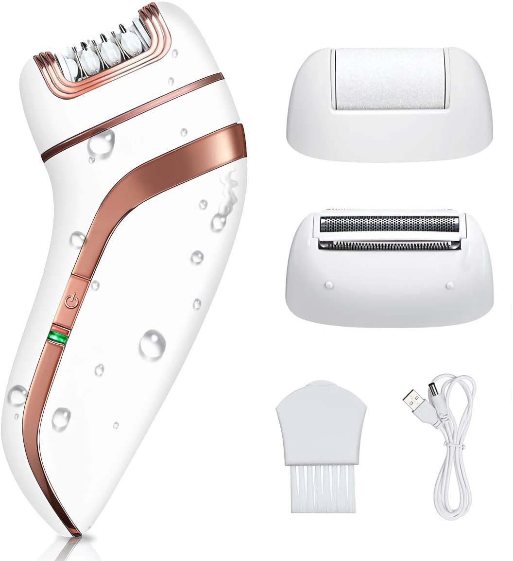 Mini sem fio elétrico USB recarregável senhora removedor de cabelo